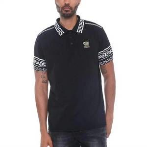 NEW CC WHOLESALE version couture polo shirt in black